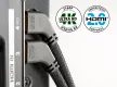 Eagle Cable DELUXE High Speed HDMI 2.0b 4K kábel döntött csatlakozóval, 3,2 m