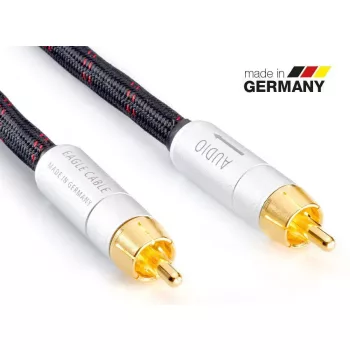Eagle Cable HIGH END DELUXE Audio RCA kábel, 0,75 m