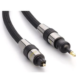   Eagle Cable DELUXE optikai kábel 3,5 mm-es jack adapterrel, 1,5 m