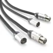 Eagle Cable DELUXE Audio XLR kábel, 0,75 m