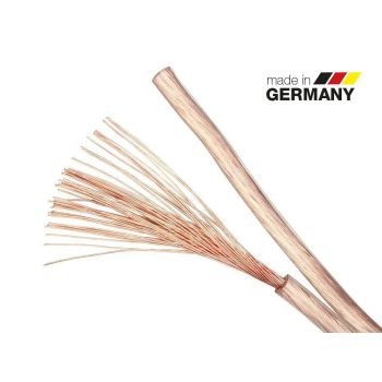   Eagle Cable HIGH STANDARD LS trans. 2,5 mm hansugárzó kábel, átlátszó, 150 m-es guriga