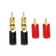 Eagle Cable DELUXE Banana Luxus banándugó, 2,5-10, 4 darabos szett
