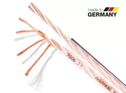 Eagle Cable SILVERLINE 4,00 mm hangsugárzó kábel, átlátszó, (folyóméter), 75 m-es guriga