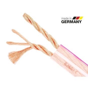   Eagle Cable CALYPSO II hansugárzó kábel, átlátszó, folyóméter, 4,00 mm, 100 m-es guriga