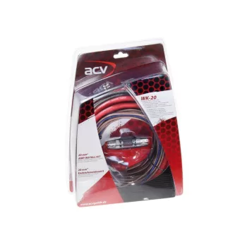   ACV WK-20 KÁBEL KÉSZLET 20 MM2 + RCA ÉS HANGSZÓRÓ KÁBEL