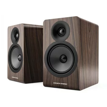   Acoustic Energy AE100 mkII - állványos hangfal pár  dió színben 