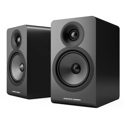 Acoustic Energy AE100 mkII - állványos hangfal pár fekete színben