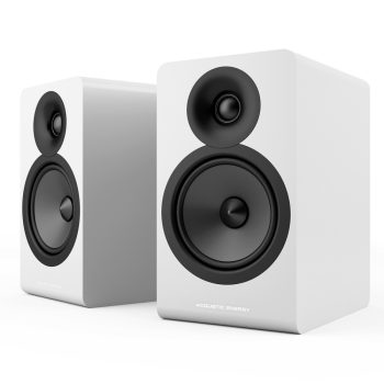   Acoustic Energy AE100 mkII - állványos hangfal pár  fehér színben