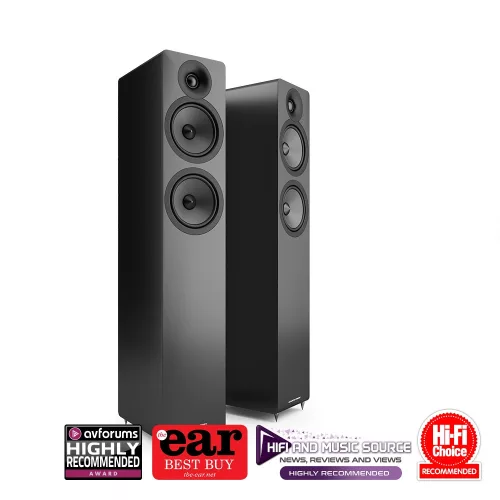 Acoustic Energy AE109 mkII -  sztereó álló hangfalpár fekete színben