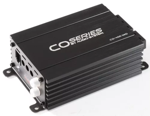 AUDIO SYSTEM CO-400.1MD 1 CSATORNÁS CO SZÉRIÁS D OSZTÁLYÚ AUTÓHIFI ERŐSÍTŐ
