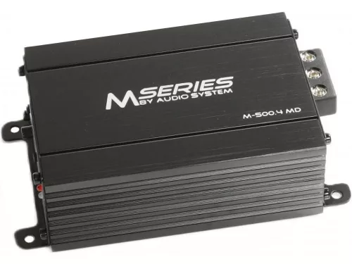 Audio System M-500.4MD MIKRO D osztályú autóhifi erősítő 4 csatornás