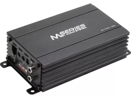 AUDIO SYSTEM M-700.1MD MIKRO 1 CSATORNÁS D OSZTÁLYÚ MONO AUTÓHIFI ERŐSÍTŐ