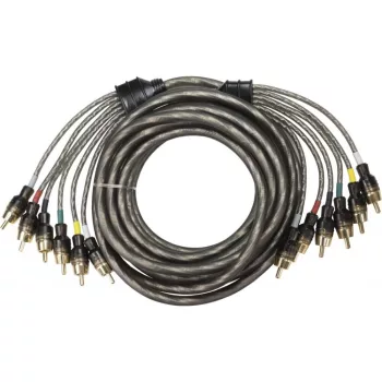 AUDIO SYSTEM Z-EVO 5,0-6 RCA KÁBEL 5 MÉTER 6 CSATORNÁS