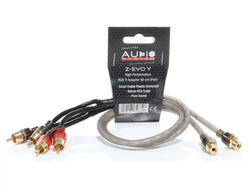 AUDIO SYSTEM Z-EVO MMF Y RCA KÁBEL 2 APA 1 ANYA