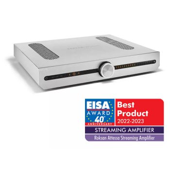   ROKSAN Attessa STREAMING Amplifier SILVER SZTEREÓ HÁLÓZATI ERŐSÍTŐ EZÜST
