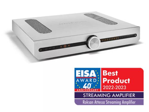 ROKSAN Attessa STREAMING Amplifier SILVER SZTEREÓ HÁLÓZATI ERŐSÍTŐ EZÜST