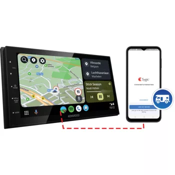   KENWOOD DMX5020BTS + SYGIC NAVIGÁCIÓ TEHERAUTÓK ÉS LAKÓAUTÓK RÉSZÉRE