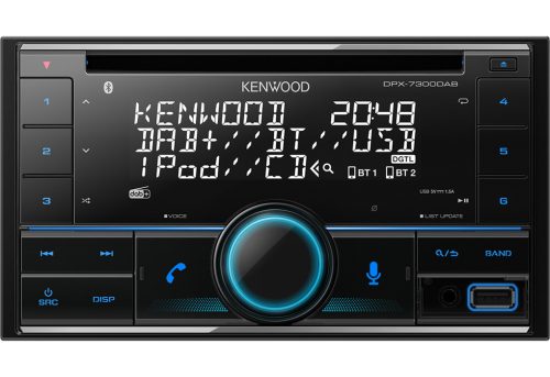 Kenwood DPX-7300DAB CD BLUETOOTH USB AUTÓHIFI FEJEGYSÉG 2 DIN