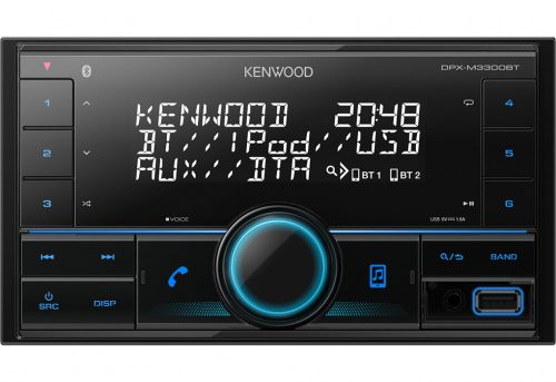 KENWOOD DPX-M3300BT 2 DIN BLUETOOTH AUTÓHIFI FEJEGYSÉG