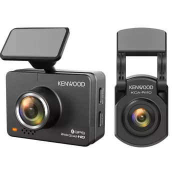   KENWOOD DRV-A610W + KCA-R210 + CA-DR1130 ELSŐ HÁTSÓ MENETRÖGZÍTŐ KAMERA SZETT