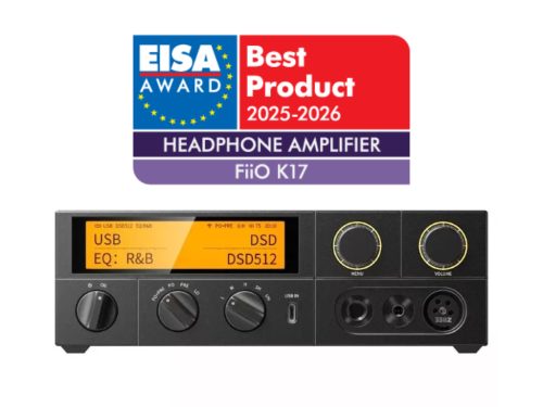 FiiO K17 EISA DÍJAS ASZTALI DAC + AMP - FEKETE