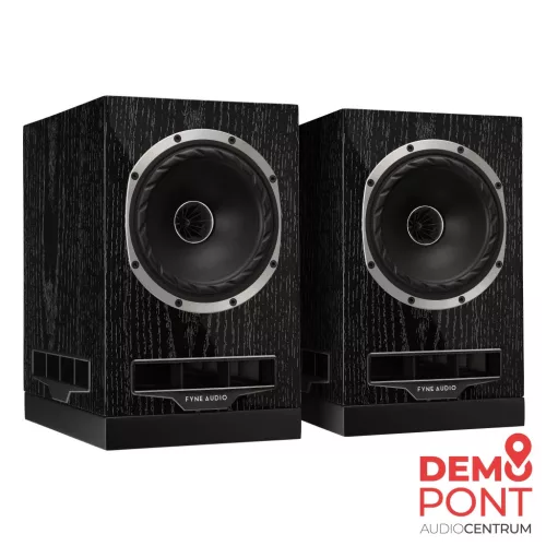 Fyne Audio F500S - hangfalpár polcra, állványra /fekete tölgy/