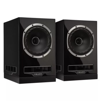   Fyne Audio F500S hangfalpár polcra állványra - LAKK FEKETE