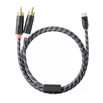 FiiO LD-UB1  USB-C - 2 RCA 120cm - Trust