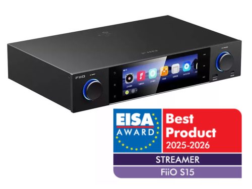 FiiO S15 EISA DÍJAS ASZTALI STREAMER DAC AMP - FEKETE