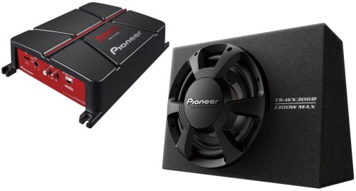 PIONEER GM-A3702 + TS-WX306B AKCIÓS AUTÓHIFI CSOMAG