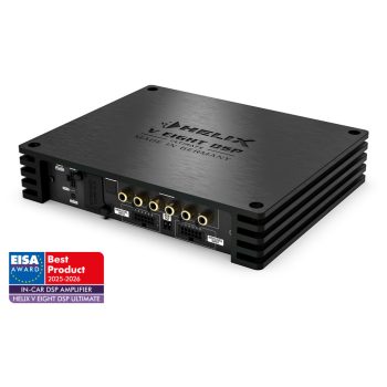   HELIX NEXT V EIGHT DSP ULTIMATE AUTÓHIFI 8 CSATORNÁS DSP ERŐSÍTŐ EISA DÍJ