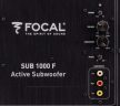 FOCAL SUB 1000 F AKTÍV ZÁRT MÉLYLÁDA