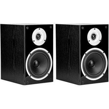 WILSON RAPTOR 3 HÁTTÉRSUGÁRZÓ POLC-HANGFAL PÁR - FEKETE