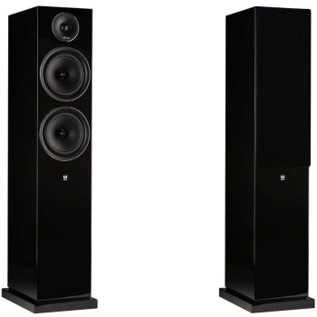   WILSON EXCLUSIVE LINE EL-8 BLACK ÁLLÓ HANGSUGÁRZÓ FRONT HANGFAL PÁR - FEKETE