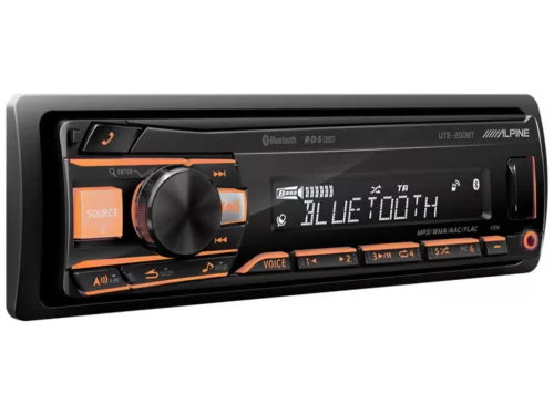 ALPINE UTE-200BT Rádió USB és iPod vezérléssel