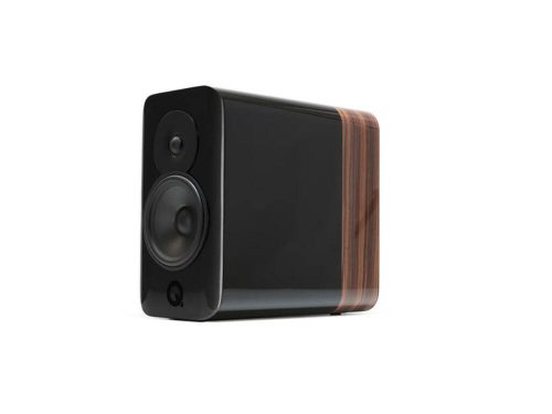 Q ACOUSTICS CONCEPT 300 BLACK & ROSEWOOD GLOSS POLCSUGÁRZÓ PÁR