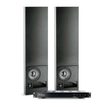  FOCAL 2 x 100 IWSUB8 + AMPLIFIER FALBA ÉPÍTHETŐ MÉLYNYOMÓ+ERŐSÍTŐ SZETT