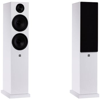   WILSON EXCLUSIVE LINE EL-8 WHITE ÁLLÓ HANGSUGÁRZÓ FRONT HANGFAL PÁR - FEHÉR