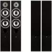 WILSON SIX BLACK ÁLLÓ FRONT HANGFAL PÁR – FEKETE