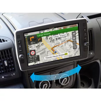   ALPINE X903D-DU2 Fejlett Navigációs állomás Fiat Ducato 3 / Citroen Jumper 2 / Peugeot Boxer 2-höz
