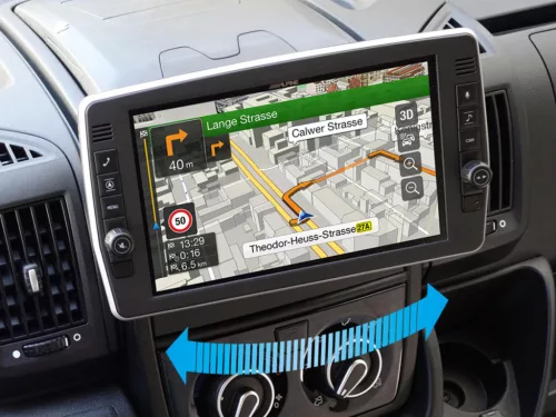 ALPINE X903D-DU2 Fejlett Navigációs állomás Fiat Ducato 3 / Citroen Jumper 2 / Peugeot Boxer 2-höz
