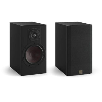   DALI OPTICON 2 MK2 BLACK SATIN HÁTTÉRSUGÁRZÓ POLC HANGFAL PÁR