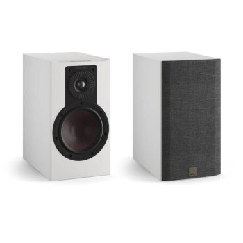   DALI OPTICON 2 MK2 WHITE SATIN HÁTTÉRSUGÁRZÓ POLC HANGFAL PÁR