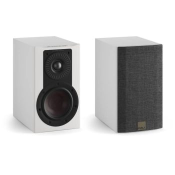   DALI OPTICON 1 MK2 WHITE SATIN HÁTTÉRSUGÁRZÓ POLC HANGFAL PÁR