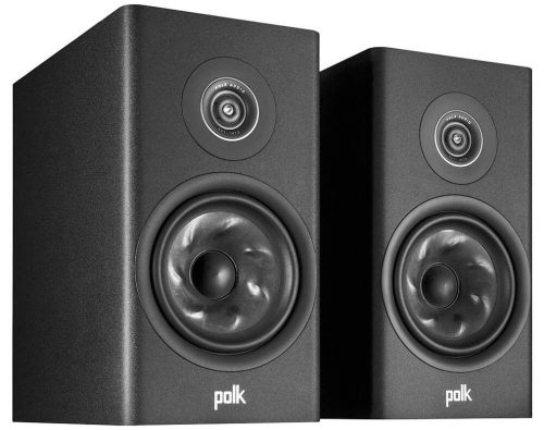 POLK AUDIO RESERVE R200 HÁTTÉRSUGÁRZÓ POLC HANGFAL PÁR - FEKETE