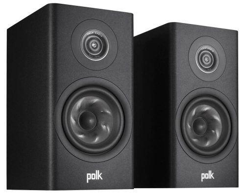 POLK AUDIO RESERVE R100 HÁTTÉRSUGÁRZÓ POLC HANGFAL PÁR - FEKETE