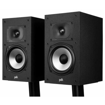   POLK AUDIO MONITOR XT20 HÁTTÉRSUGÁRZÓ POLC HANGFAL PÁR - FEKETE