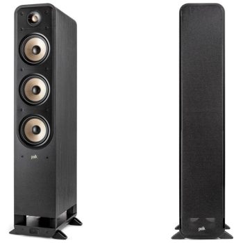   POLK AUDIO SIGNATURE ELITE ES60 BLACK ÁLLÓ FRONT HANGFAL PÁR - FEKETE