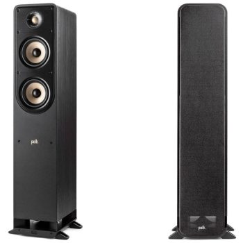   POLK AUDIO SIGNATURE ELITE ES50 BLACK ÁLLÓ FRONT HANGFAL PÁR - FEKETE