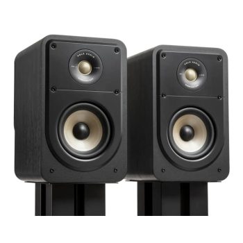   POLK AUDIO SIGNATURE ELITE ES15 BLACK HÁTTÉRSUGÁRZÓ POLC HANGFAL PÁR - FEKETE